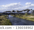蒸汽機車橫渡河流 136038902