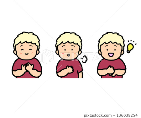 Relief, Relief, Resolved: Children's Emotional Expressions 3-Piece Set 136039254