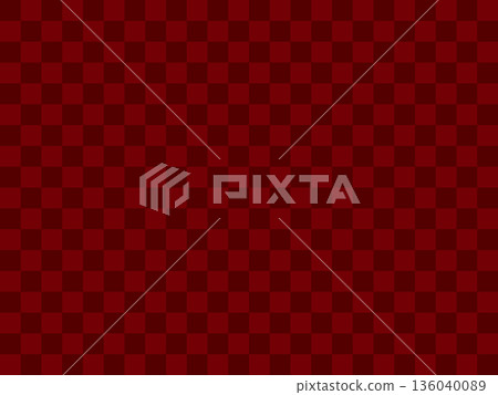 Simple checkered background seamless illustration (red) Simple checkered background seamless illustration (red) 136040089
