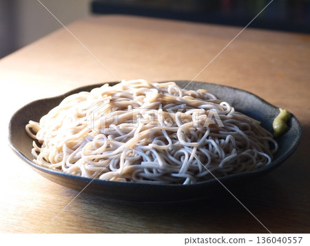 Soba noodles eaten at home Soba noodles eaten at home 136040557