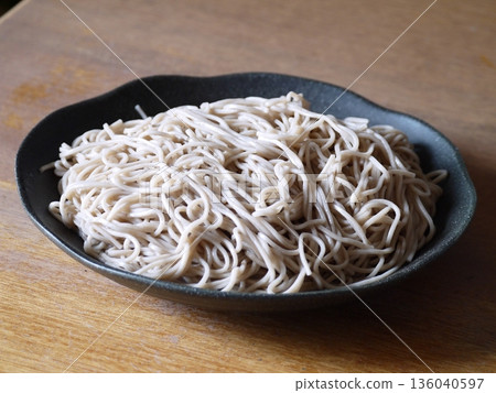 Soba noodles eaten at home Soba noodles eaten at home 136040597