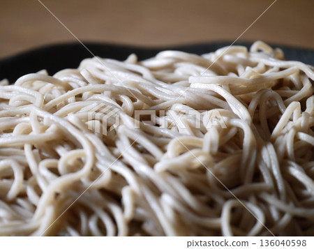 Soba noodles eaten at home Soba noodles eaten at home 136040598