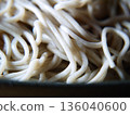 Soba noodles eaten at home 136040600
