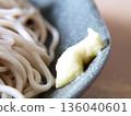 Soba noodles eaten at home (with wasabi) 136040601
