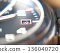 Close-up image of an analog watch 136040720