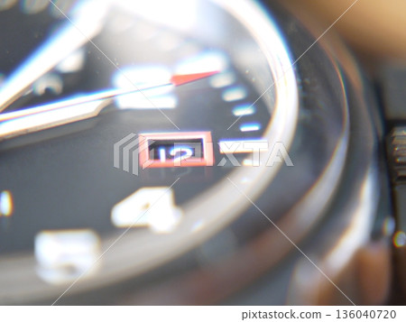 Close-up image of an analog watch Close-up image of an analog watch 136040720