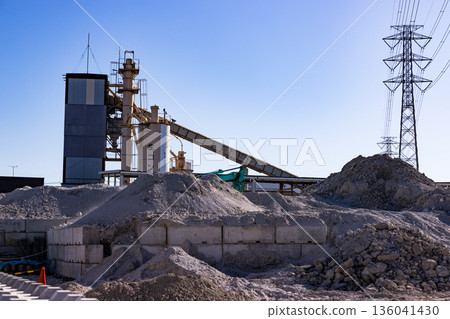 Ready-mixed concrete factory Batcher plant Ready-mixed concrete factory Batcher plant 136041430