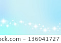 Pale blue gradient background with elegant frame and light wave at the bottom 16:9 136041727