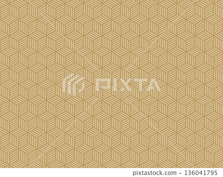Background of fake gold tortoiseshell weave 136041795