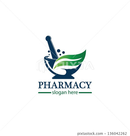 Creative Pharmacy Concept Logo Design Creative Pharmacy Concept Logo Design 136042262