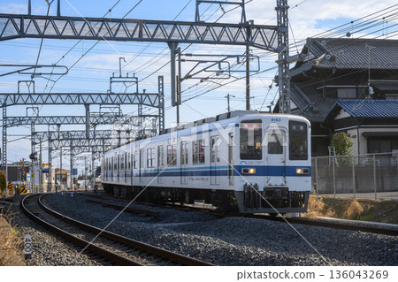 Tobu Noda Line 8000 series express train Tobu Noda Line 8000 series express train 136043269