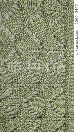 A colorful knitted fabric texture suitable for home decor, fashion, or textile A colorful knitted fabric texture suitable for home decor, fashion, or textile 136043447