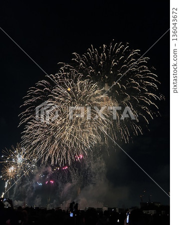 Fireworks at the 50th Edogawa Fireworks Festival 136043672