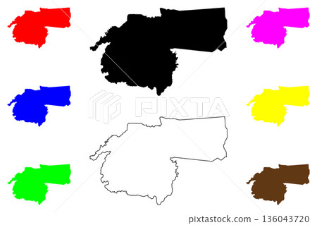 Rodriguez city (Calabarzon Region, Republic of the Philippines, ROP) map vector illustration, scribble sketch Montalban map Rodriguez city (Calabarzon Region, Republic of the Philippines, ROP) map vector illustration, scribble sketch Montalban map 136043720