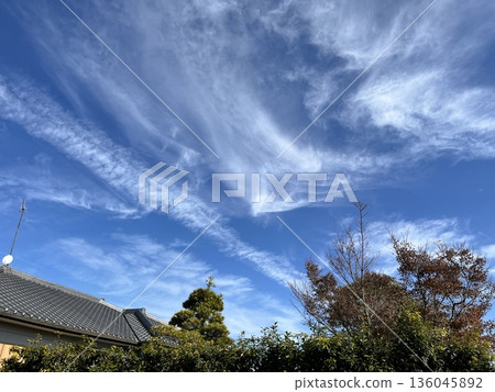 Sky and clouds Sky and clouds 136045892