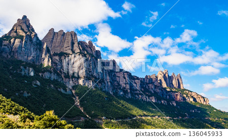 Mountain of Montserrat, Catalonia Spain. 136045933