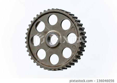 Gear on a white background 136046056