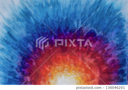 Abstract vibrant artwork with vivid colors illustrating a sense of energy and creativity Abstract vibrant artwork with vivid colors illustrating a sense of energy and creativity 136046201