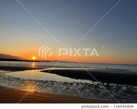 The sunset The sunset 136046806