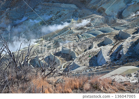 Volcanic activity of Owakudani Volcanic activity of Owakudani 136047005