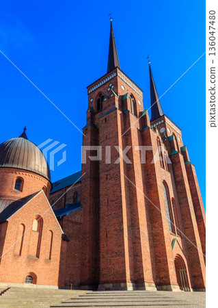 Roskilde Cathedral in Denmark. UNESCO World Heritage Site 136047480