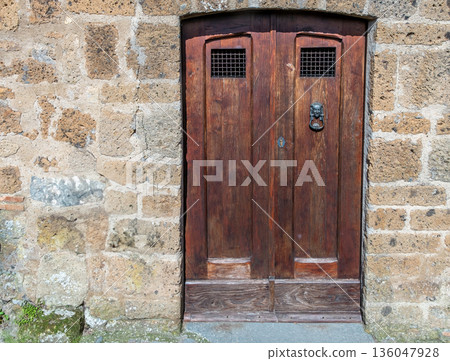 Rustic Stone Facade Rustic Stone Facade 136047928