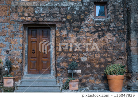 Rustic Stone Facade Rustic Stone Facade 136047929