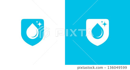 Modern and professional hygienic water guarantee logo design Modern and professional hygienic water guarantee logo design 136049599
