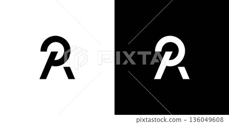 Modern and unique letter PA initials logo design Modern and unique letter PA initials logo design 136049608
