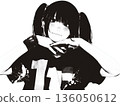 女孩肖像 136050612