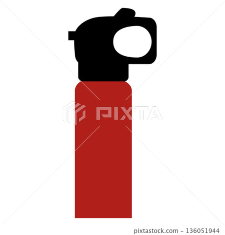 Illustration of bear repellent spray. Mountain climbing safety measures, bear prevention supplies, wildlife countermeasures, and warnings about bear sightings. Illustration of bear repellent spray. Mountain climbing safety measures, bear prevention supplies, wildlife countermeasures, and warnings about bear sightings. 136051944