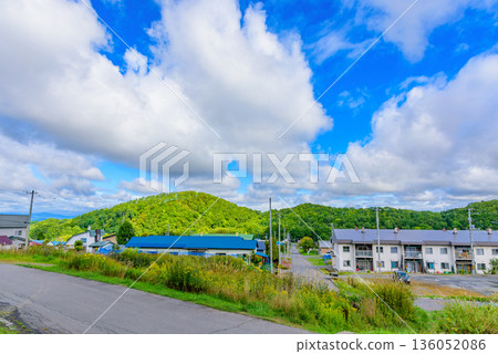The smallest town in Hokkaido The smallest town in Hokkaido 136052086