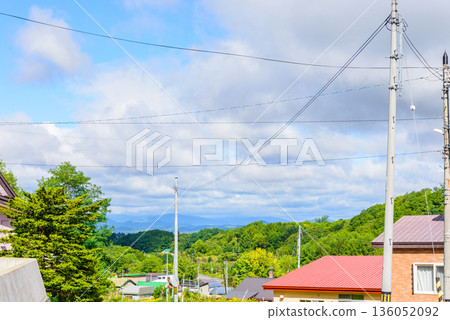 The smallest town in Hokkaido The smallest town in Hokkaido 136052092