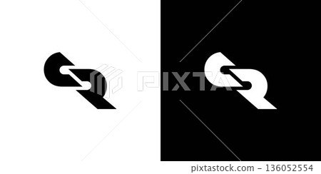 Modern and strong CR logo design Modern and strong CR logo design 136052554