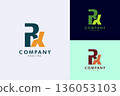 RX Letter Logo Design. Modern Monogram Icon for Business Branding 136053103