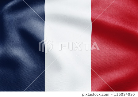 France tricolor national flag with blue white and red vertical stripes France tricolor national flag with blue white and red vertical stripes 136054050