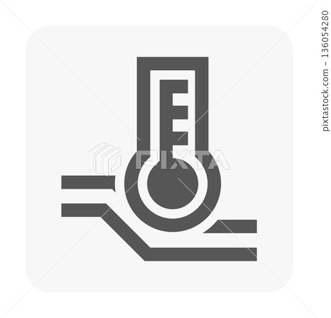 Temperature Monitoring Icon 136054280