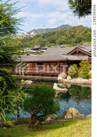 Japanese garden in Hong Kong Japanese garden in Hong Kong 136056956