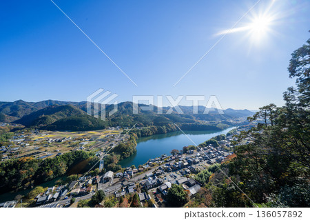 Scenery of Kawabe Town, Gifu Prefecture Scenery of Kawabe Town, Gifu Prefecture 136057892