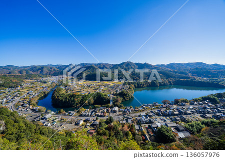 Natural scenery in Kawabe Town, Gifu Prefecture - Gifu's Grand Canyon Natural scenery in Kawabe Town, Gifu Prefecture - Gifu's Grand Canyon 136057976