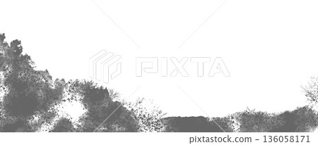 抽像水墨背景素材 136058171