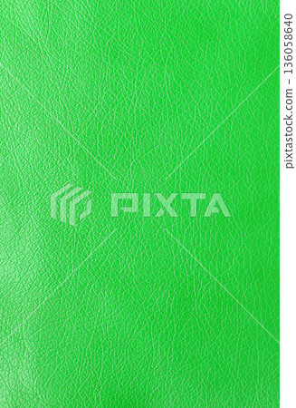 Texture of genuine leather, artificial leatherette green background Texture of genuine leather, artificial leatherette green background 136058640