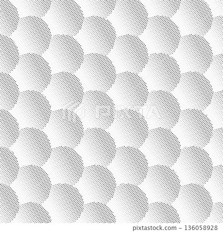Abstract Diagonal Halftone Pattern Background with Black Dots Creating Scale Effect in Black and White Abstract Diagonal Halftone Pattern Background with Black Dots Creating Scale Effect in Black and White 136058928