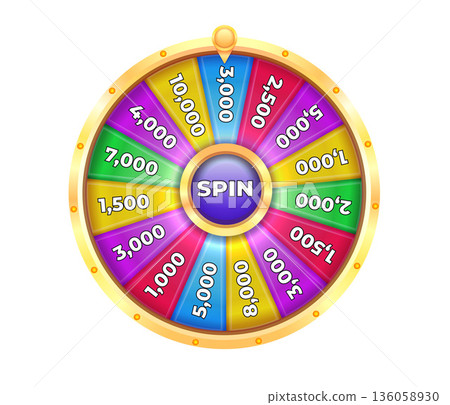 Wheel of Fortune. Spin Game Daily Bonus 136058930