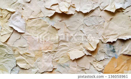 Recycled Paper texture background for your project 136058961