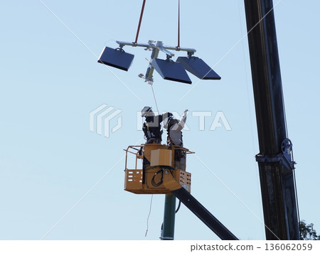 Aerial work 136062059