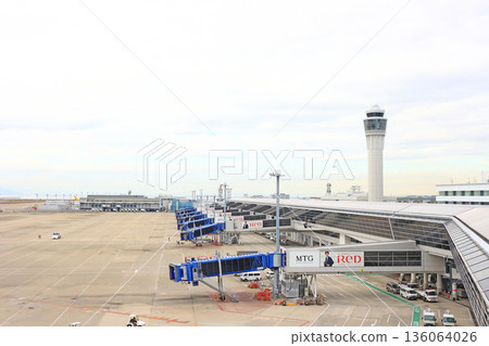 Scenery of Chubu Centrair International Airport, Tokoname City, Aichi Prefecture Scenery of Chubu Centrair International Airport, Tokoname City, Aichi Prefecture 136064026