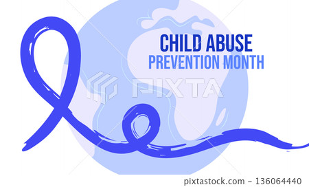 Child Abuse Prevention Month April Awareness Safe. For campaigns, posters, social media, and educational websites. Vector illustration. Child Abuse Prevention Month April Awareness Safe. For campaigns, posters, social media, and educational websites. Vector illustration. 136064440