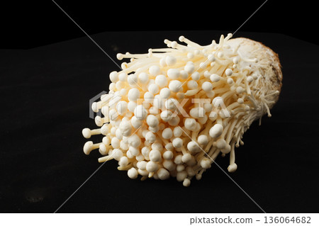 Enoki mushrooms studio shot 136064682