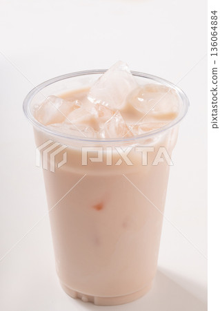 Iced Strawberry Latte 136064884